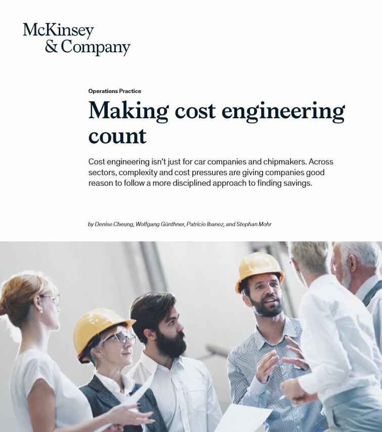 Making cost engineering count