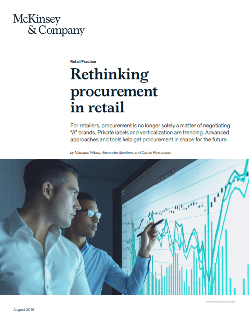 Rethinking procurement in retail