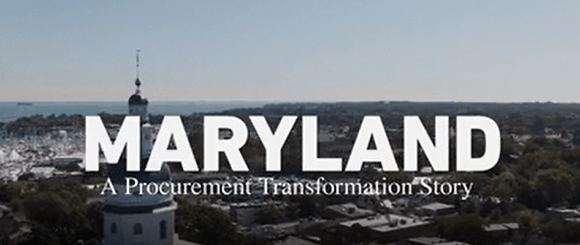 Maryland's Procurement Story