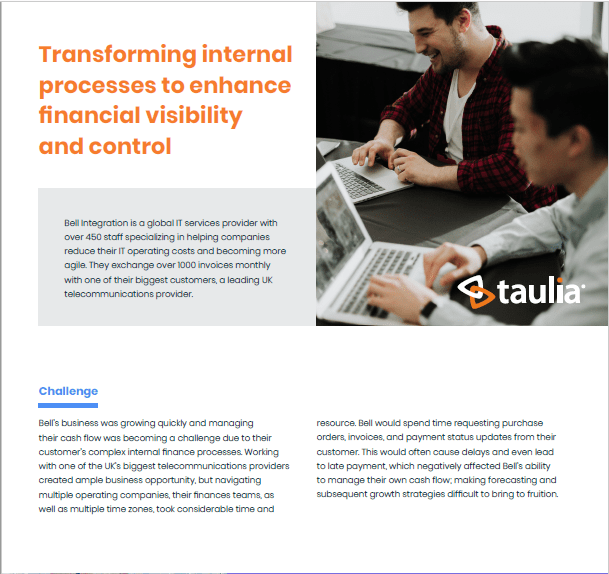 Bell Case Study: Transforming internal processes to enhance financial visibility and control