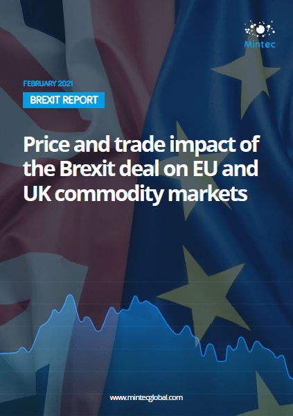 Brexit Report: Price and trade impact of the Brexit deal on EU and UK commodity markets