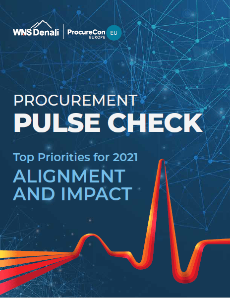 Procurement Pulse Check: Top Priorities for 2021 - Alignment and Impact