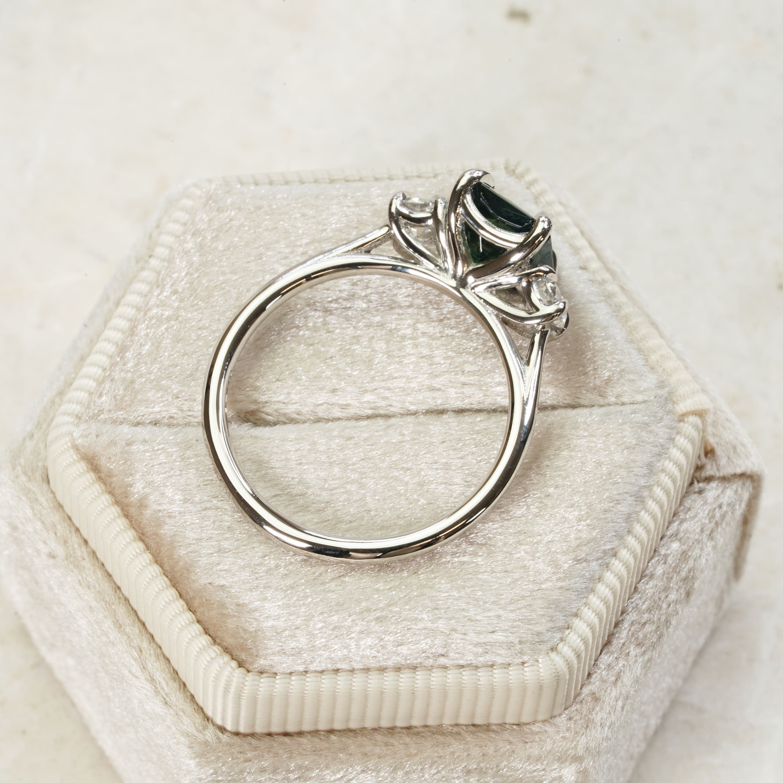'The Temple' Sapphire and diamond ring — 2