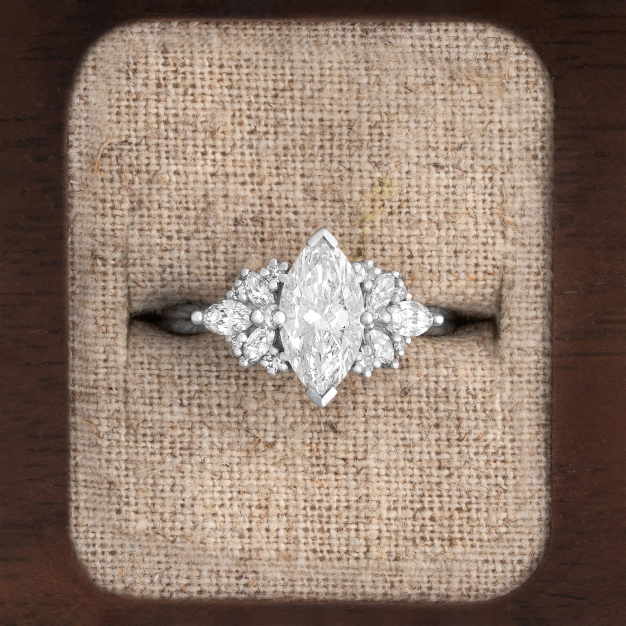 'Marquise Muse' lab-grown diamond ring — 1