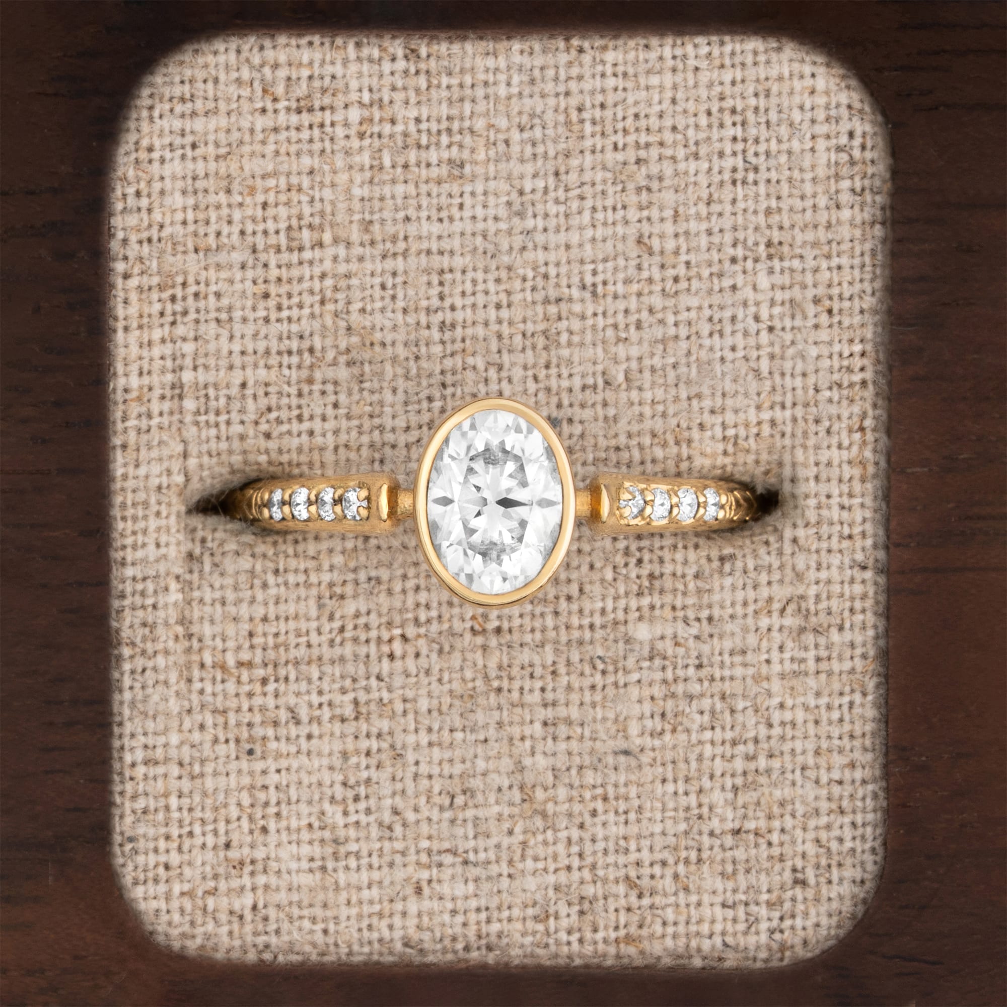 'Sylvia' Lab grown diamond ring — 1