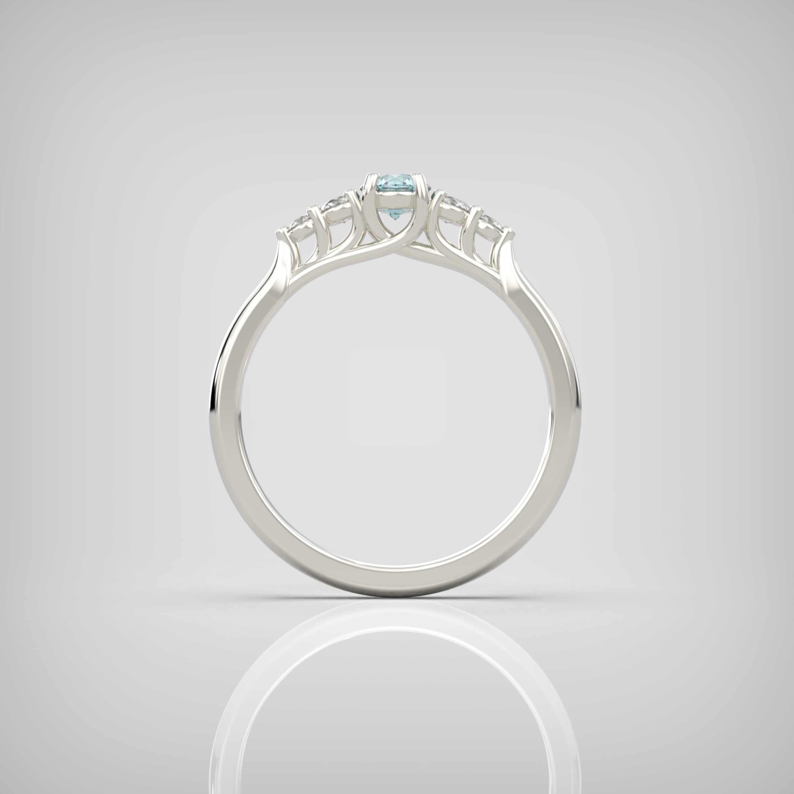 The Quintet – Platinum & Aquamarine — 3