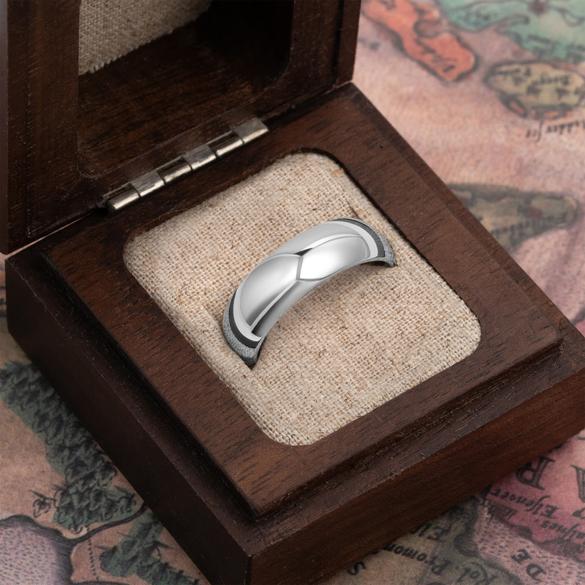 Traditional Court Wedding band  — 2