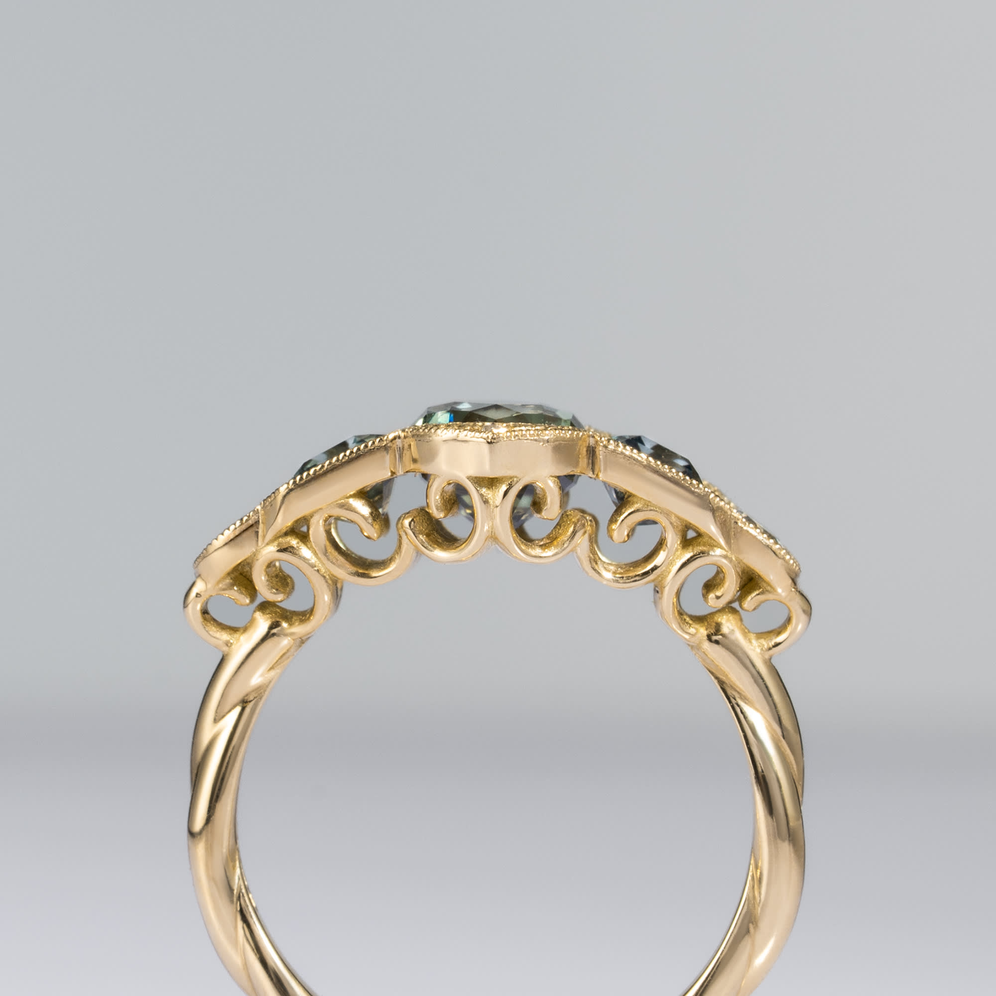 'Jubilee' Sapphire and diamond ring — 5