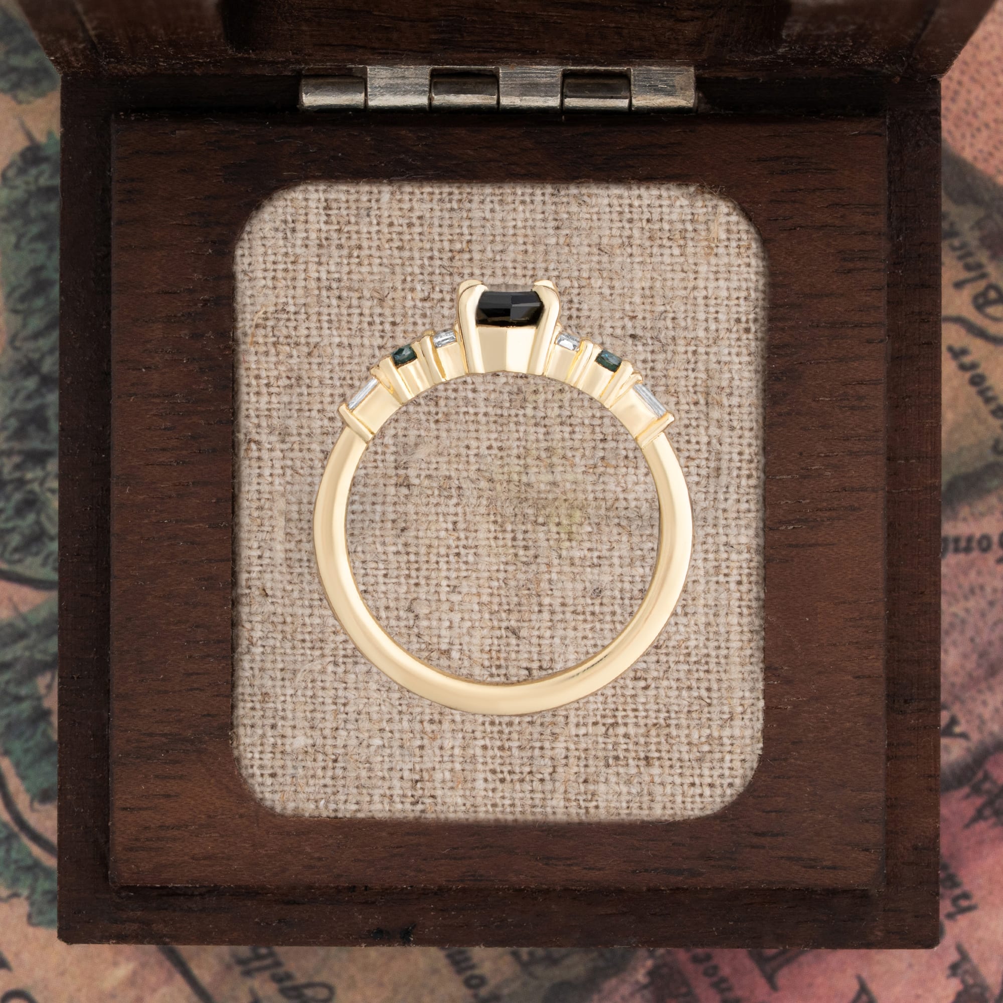'Harmony' Fantasy sapphire and diamond ring — 3