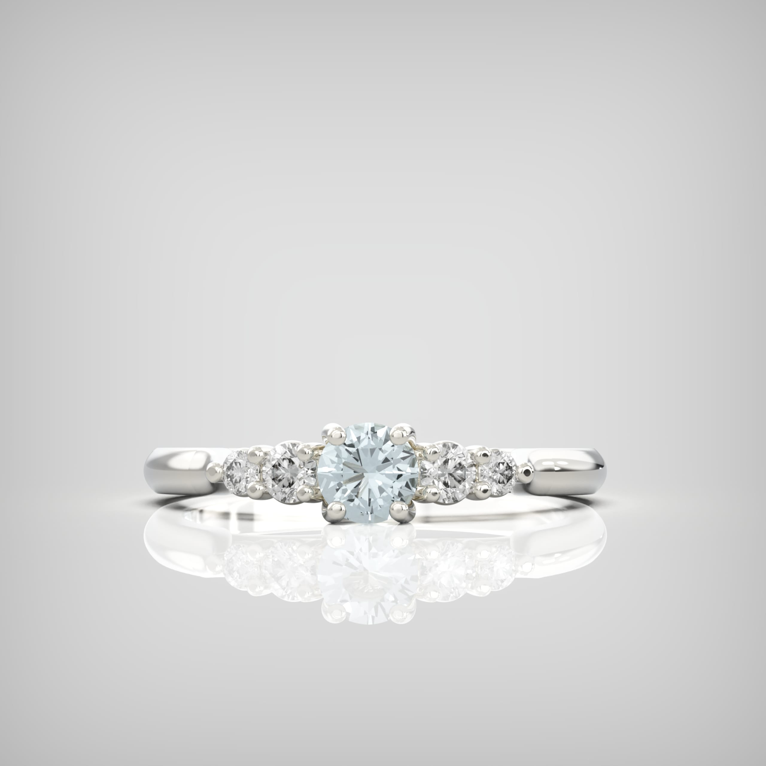 The Quintet – Platinum & Aquamarine — 1