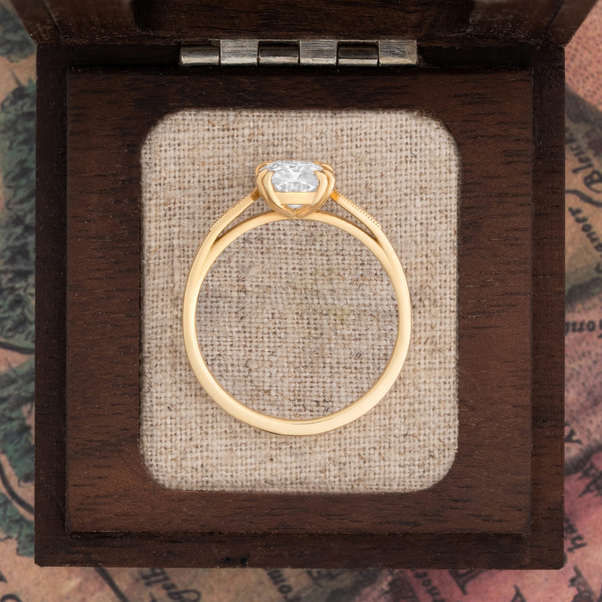 'Elsie' Lab grown diamond ring — 3