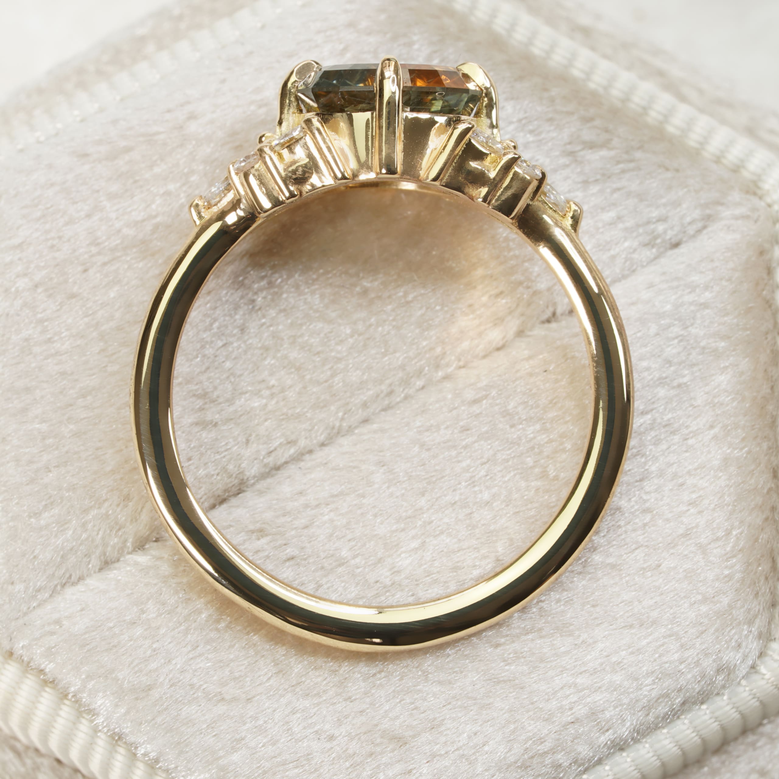 Parti starbrite sapphire and diamond ring — 2