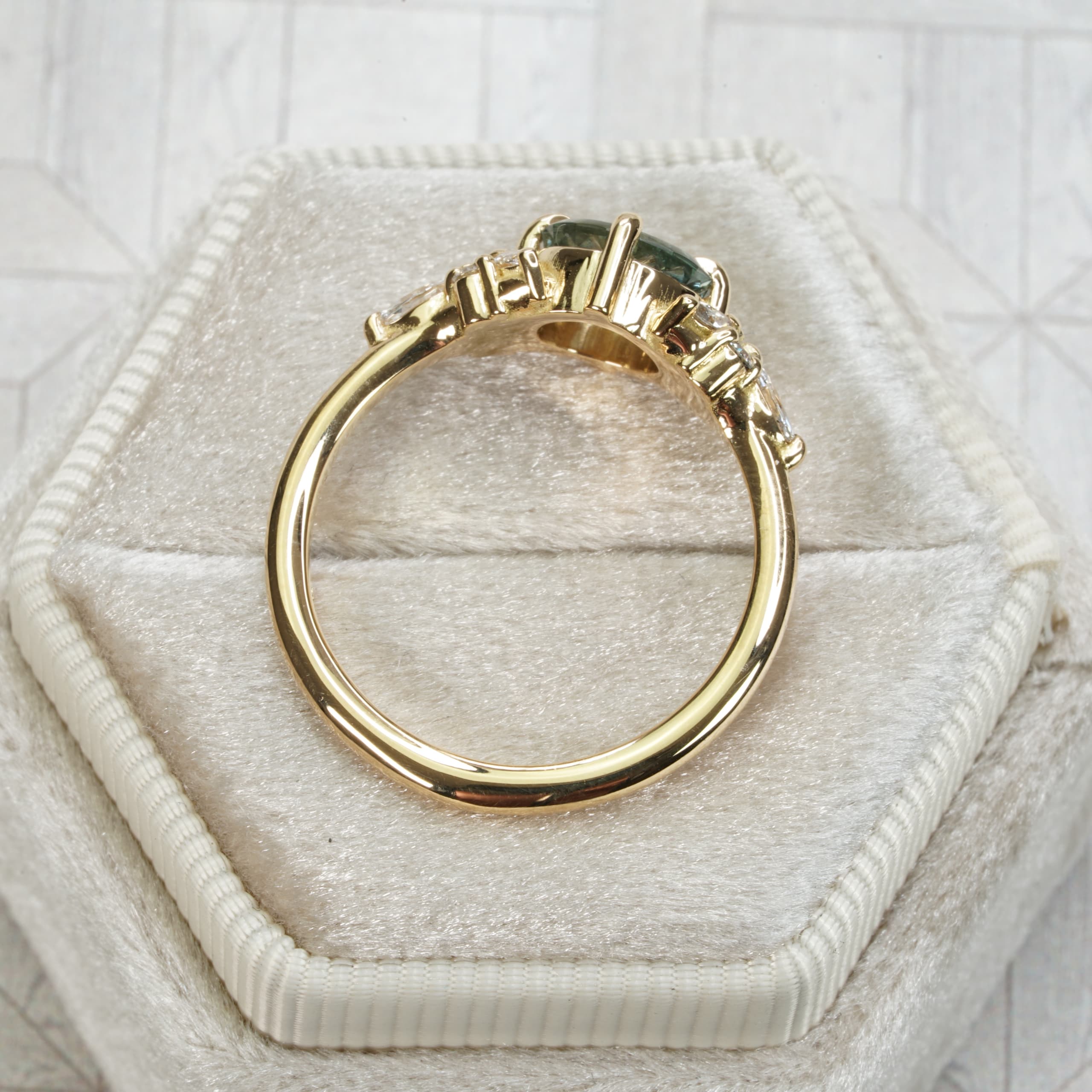 Parti starbrite sapphire and diamond ring — 3