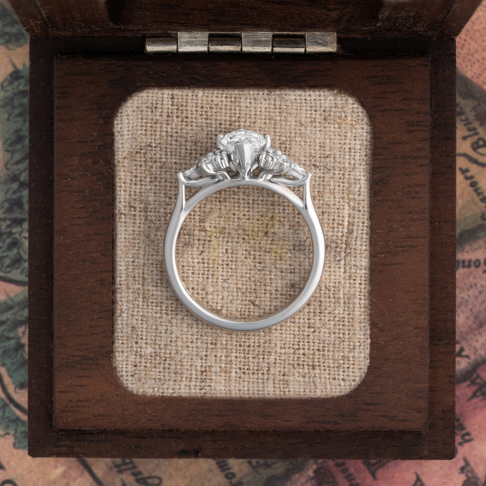 'Marquise Muse' lab-grown diamond ring — 4