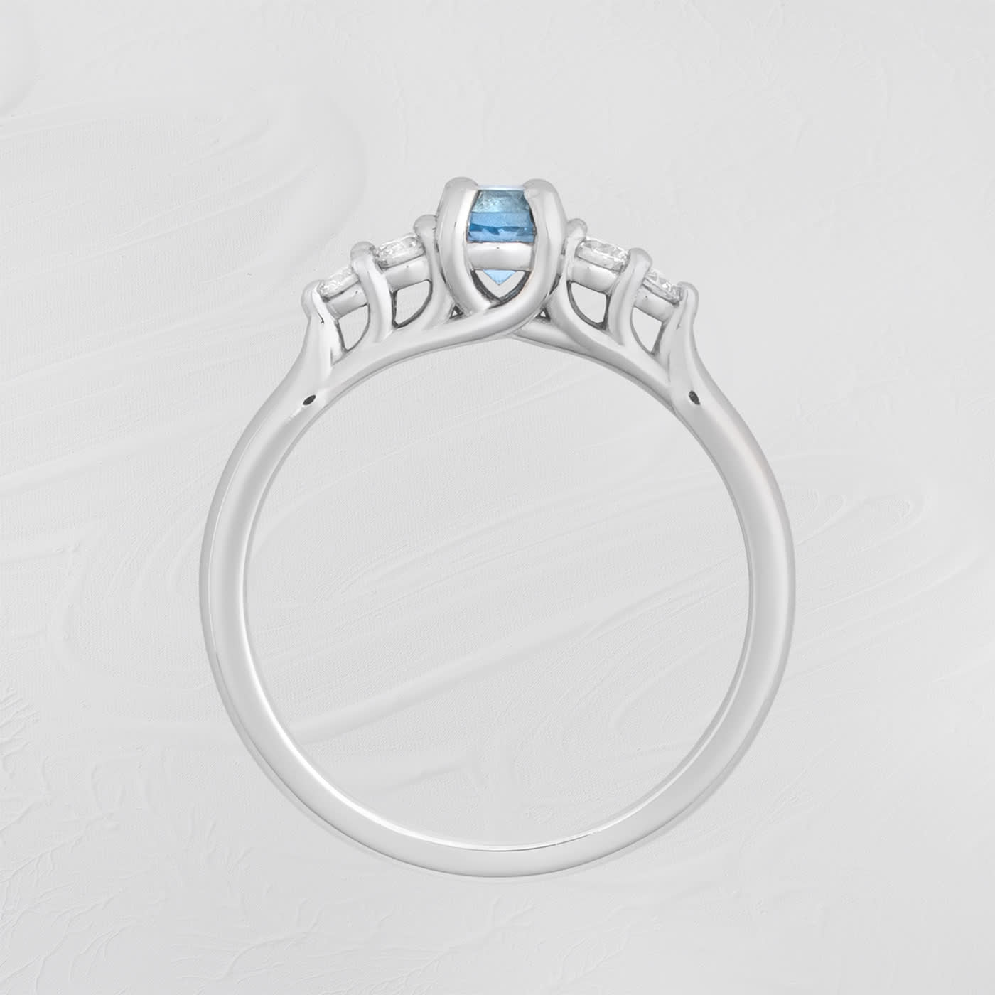 The Quintet – Santa Maria aquamarine and diamond — 2