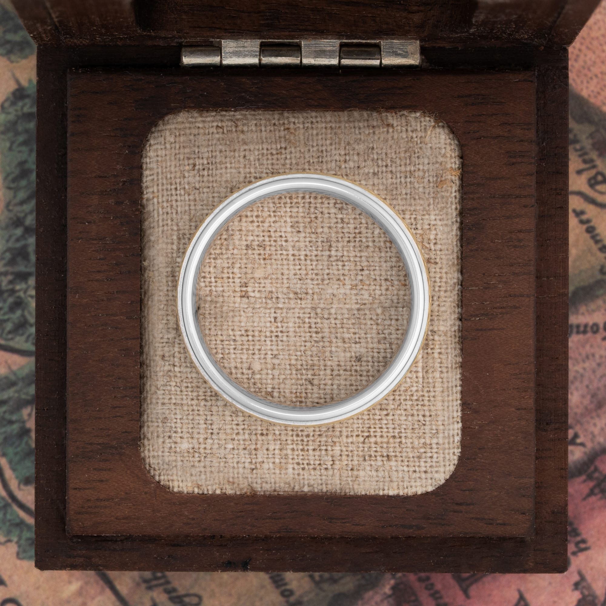 Two tone wedding band  — 4