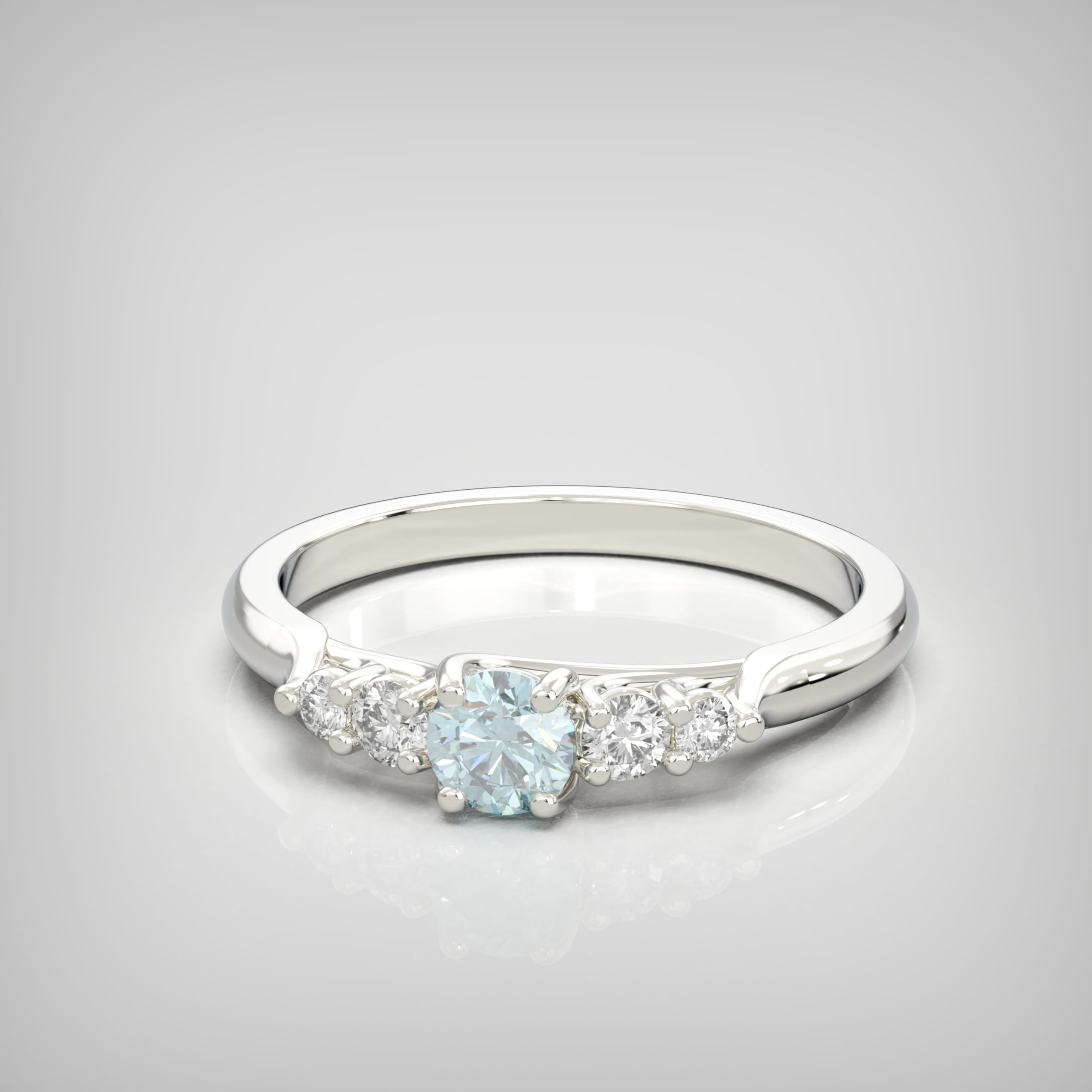 The Quintet – Platinum & Aquamarine — 2