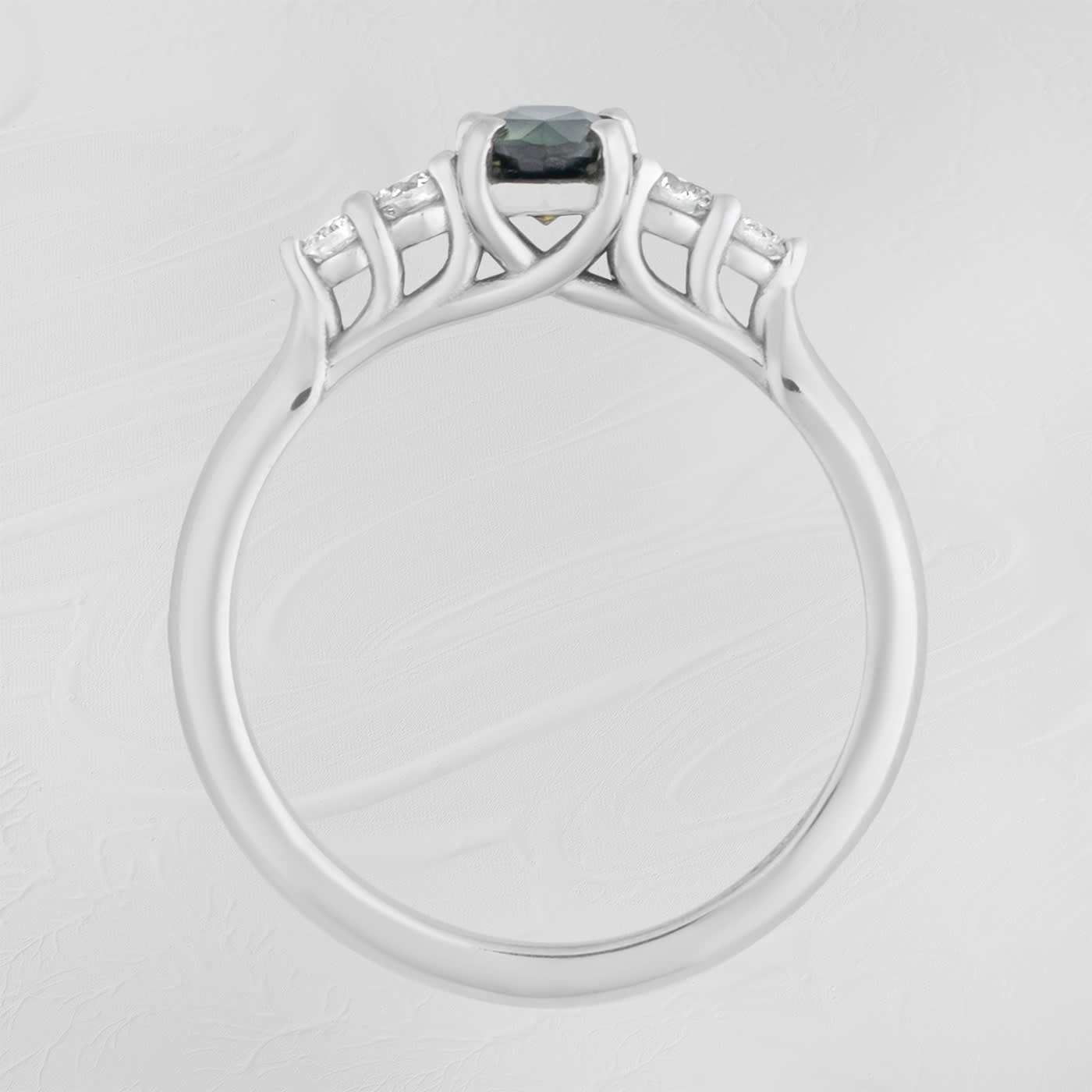 The Quintet – Parti sapphire and diamond — 3