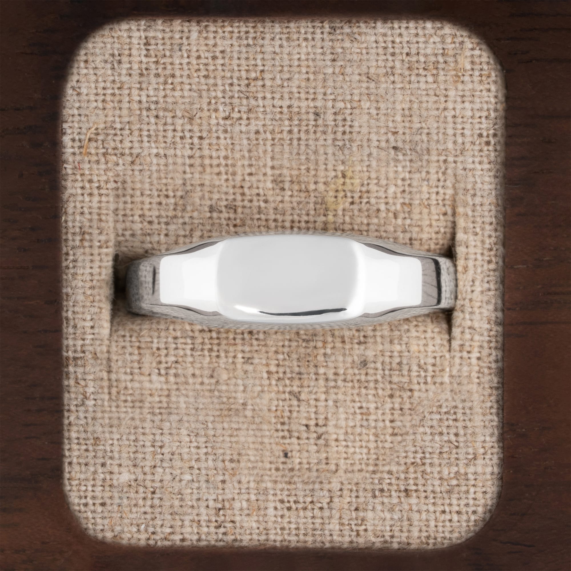 Octagon signet ring  — 1