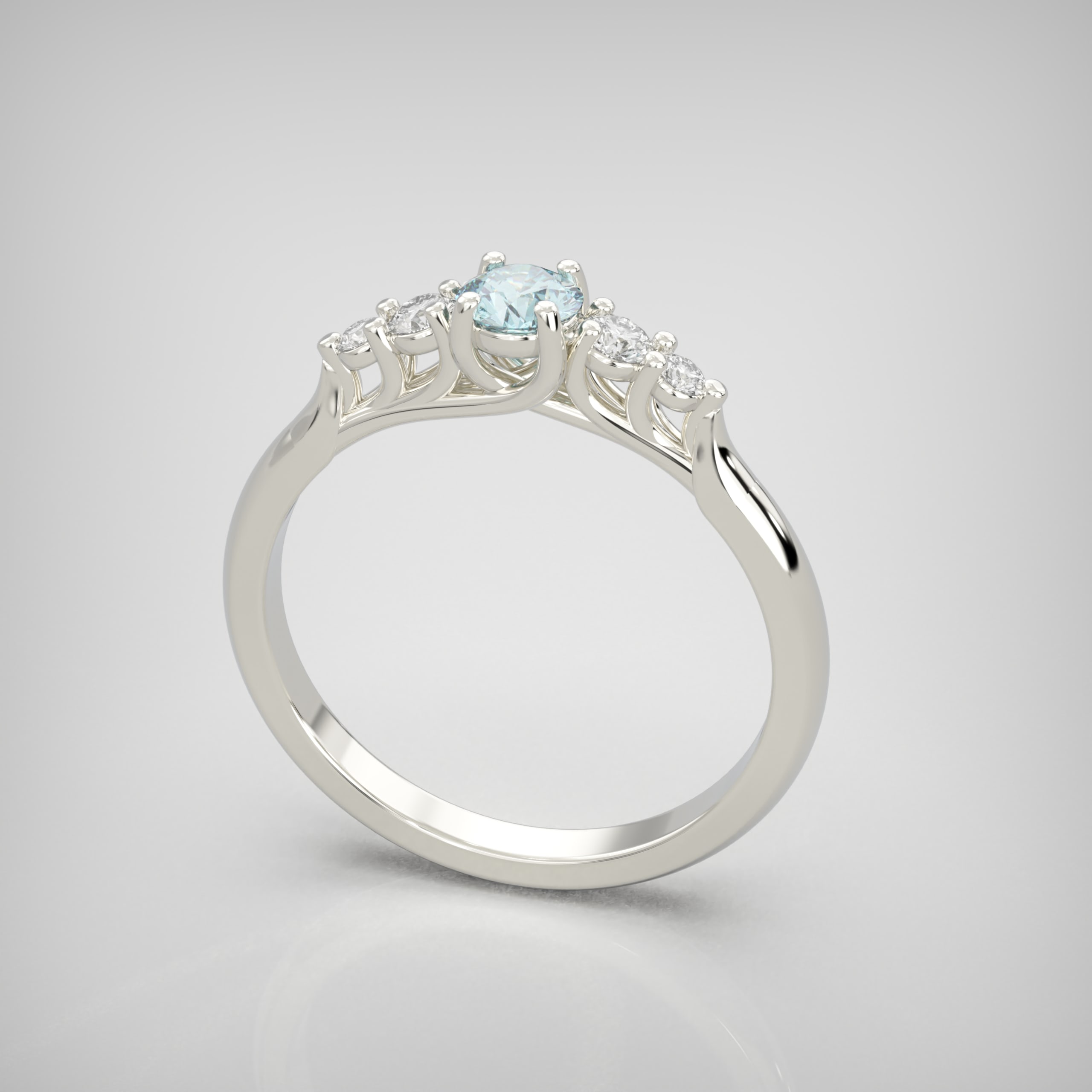The Quintet – Platinum & Aquamarine — 4
