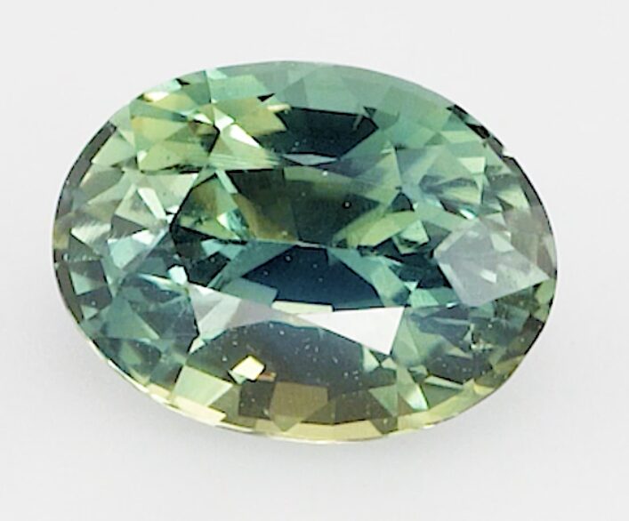 0.78ct oval green sapphire product image