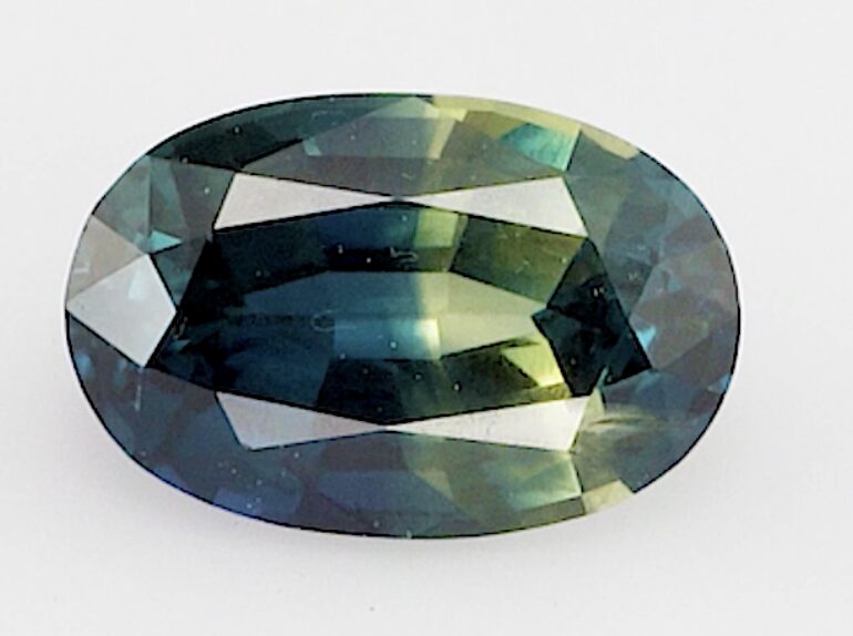 0.60ct oval bi colour sapphire product image