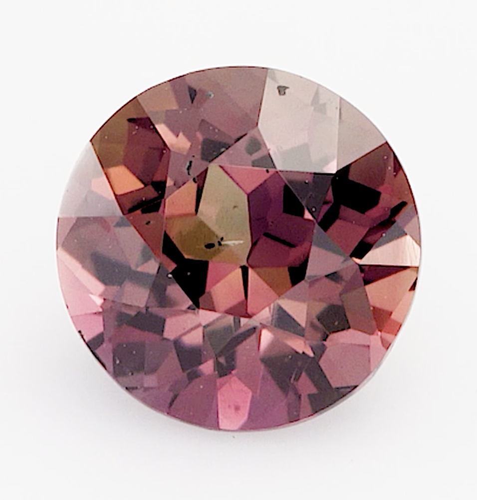 1.22ct Round purple/pink sapphire  product image