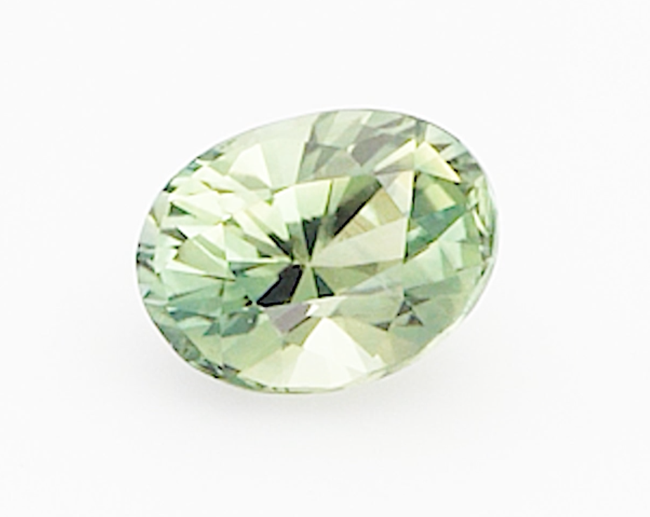 1.01ct Oval green sapphire  product image
