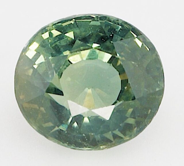 0.95ct oval seafoam sapphire product image