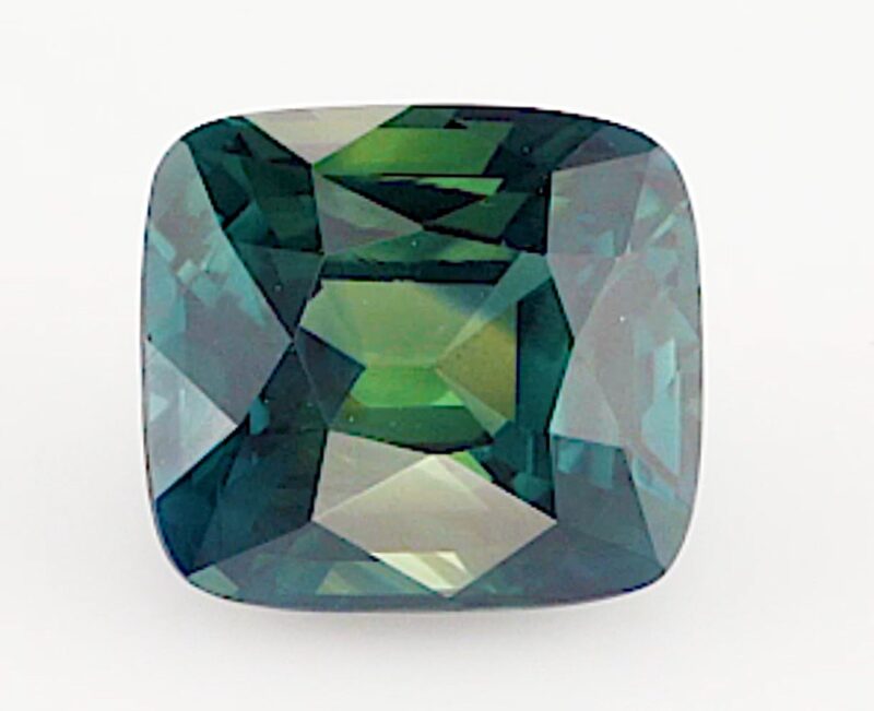 2.07ct bi colour cushion sapphire product image