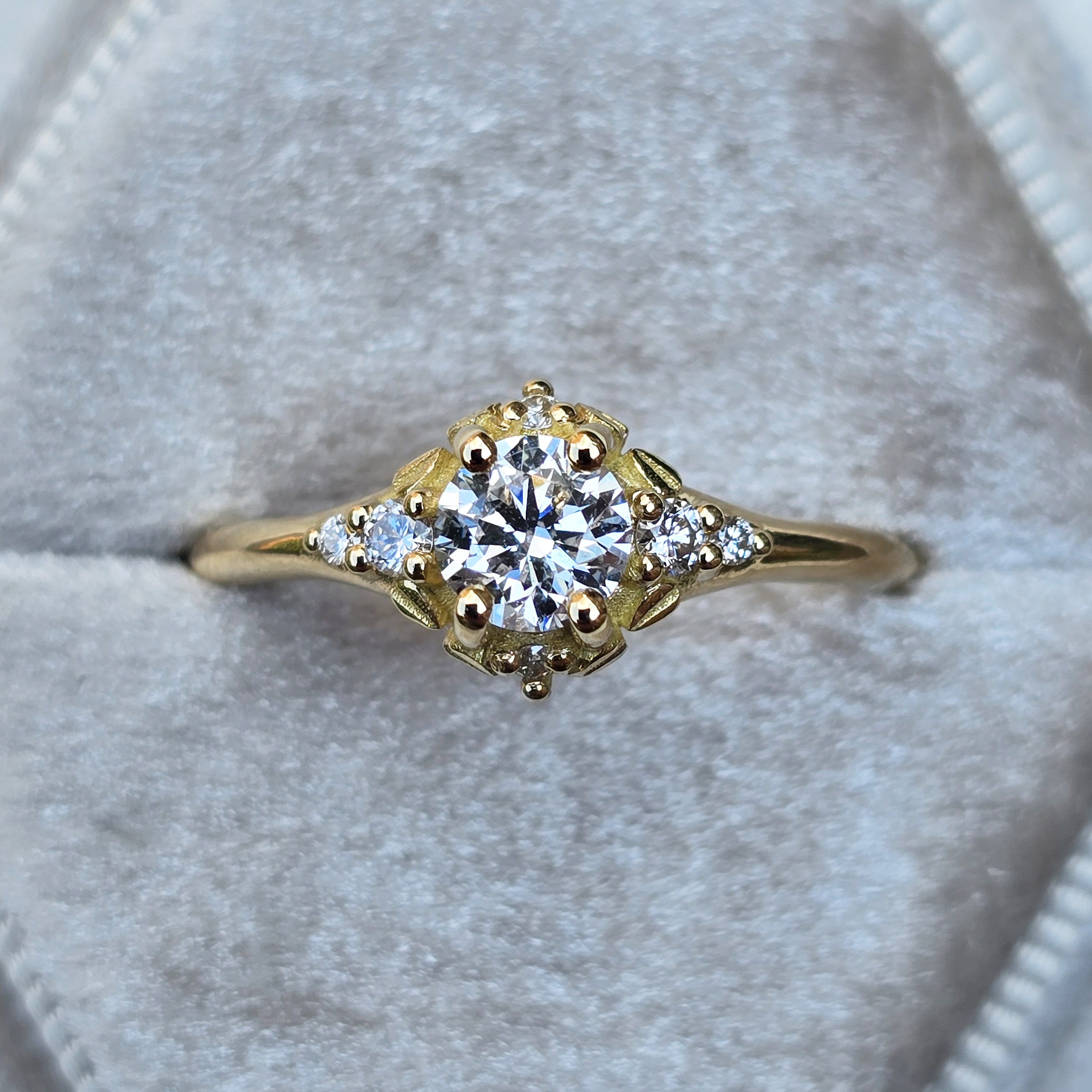 'Forest Vow' lab grown diamond ring product image