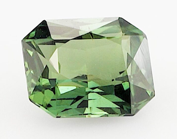 1.11ct octagon green sapphire product image
