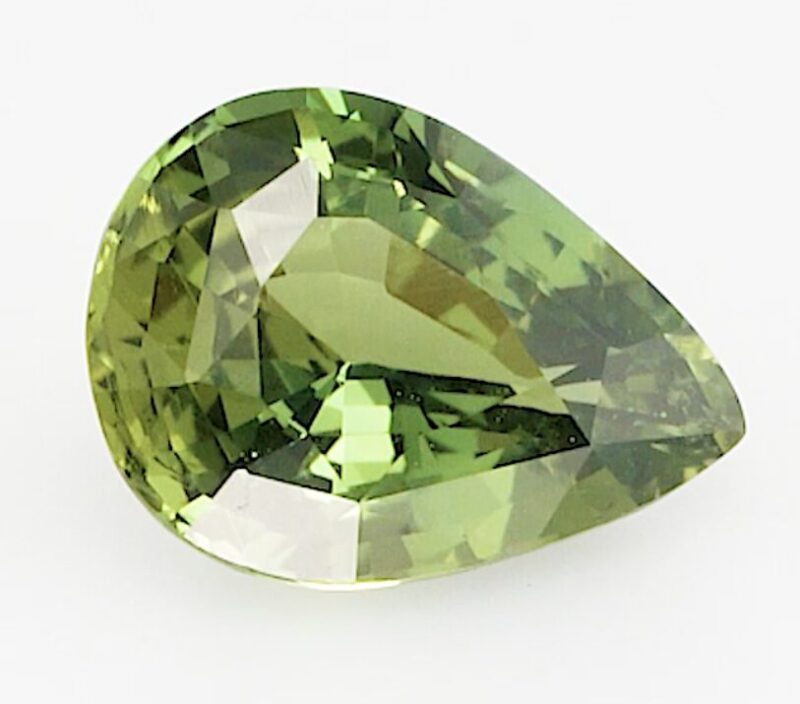 1.59ct pear green sapphire product image
