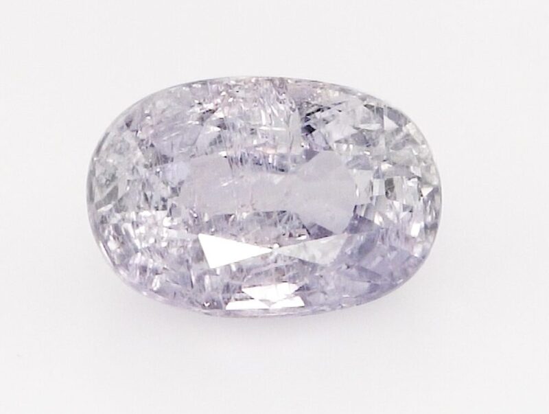 1.78ct oval purple/grey sapphire product image