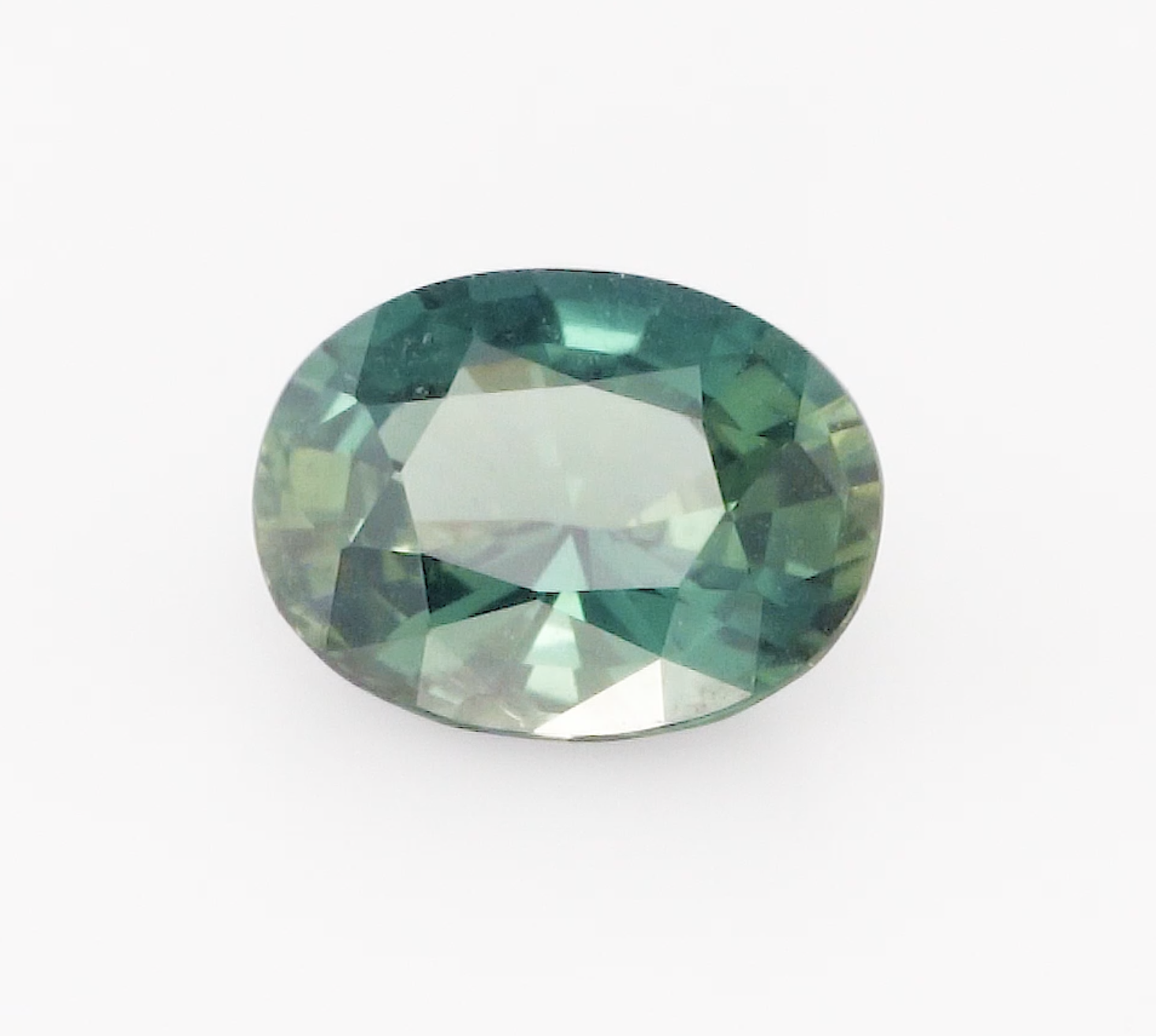 1.58ct Oval teal sapphire product image