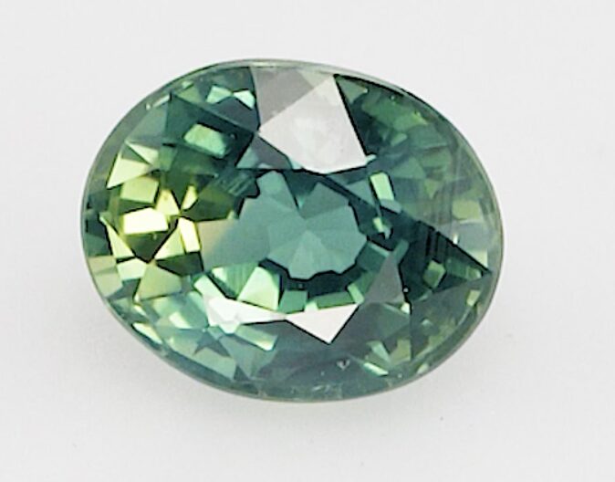 0.55ct oval green sapphire product image