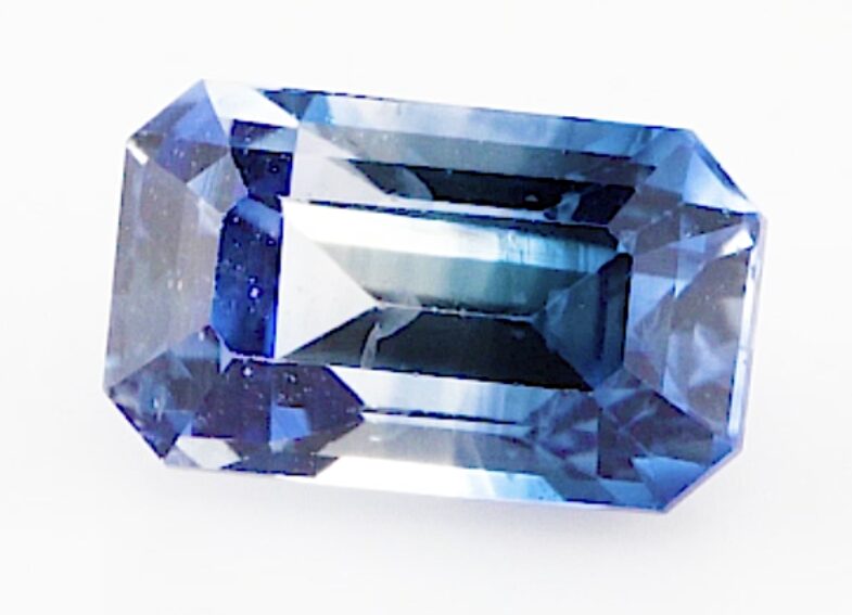1.41ct octagon bi colour sapphire product image