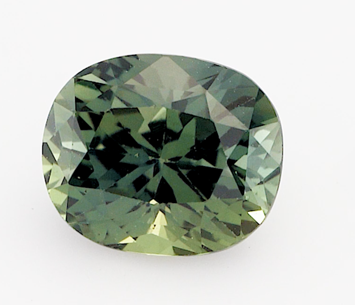 1.39ct Oval green sapphire  product image