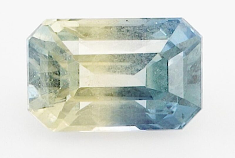 1.73ct octagon bi colour sapphire product image