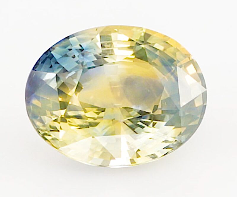 4.40ct oval bi colour sapphire product image
