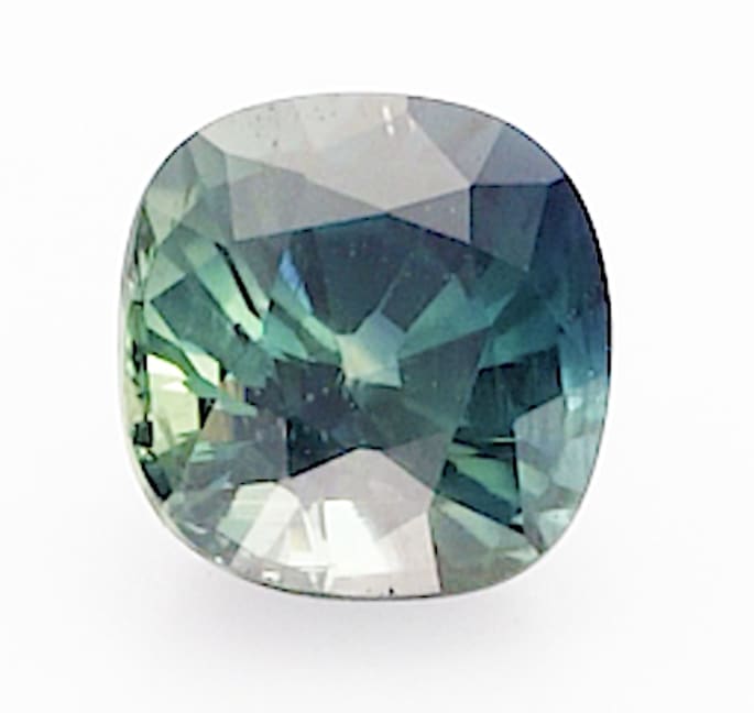 0.84ct Cushion teal sapphire  product image