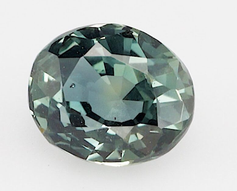 0.98ct oval teal sapphire product image