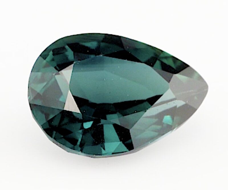 1.38ct pear teal sapphire product image