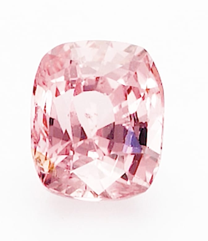 0.85ct cushion pink sapphire product image