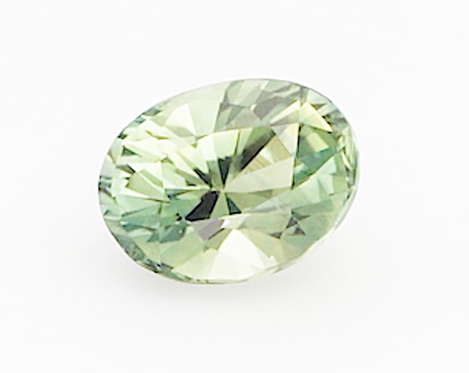 1.01ct Oval green sapphire  product image