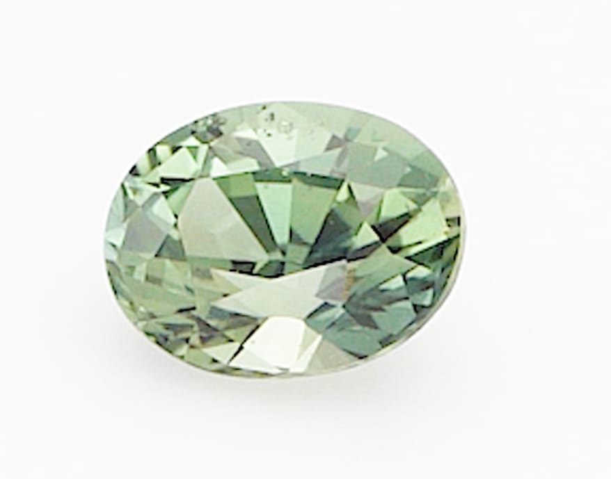 1.08ct Oval green sapphire product image