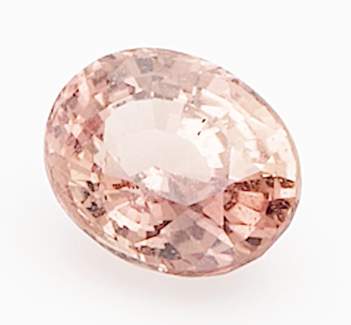 1.45ct Peach/Orange oval sapphire product image
