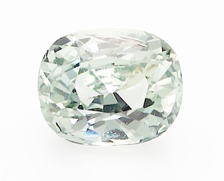 1.74ct cushion seafoam sapphire product image