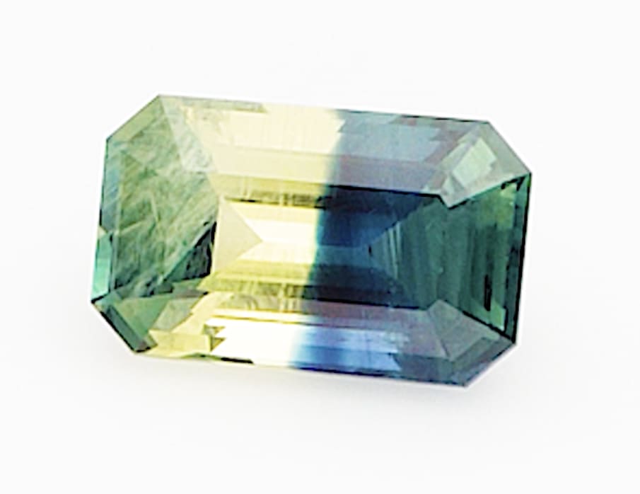 1.25ct Bi colour octagon sapphire product image