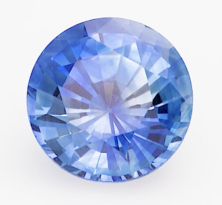 1.12ct Round cornflower blue sapphire product image